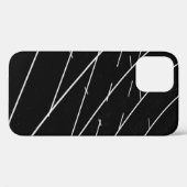 Coques Case-Mate iPhone Lignes blanches sur le terrain de piste (Verso (horizontal))