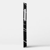 Coques Case-Mate iPhone Lignes blanches sur le terrain de piste (Verso / Gauche)