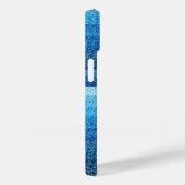 Coques Case-Mate iPhone Lignes bleues (Verso / Droite)