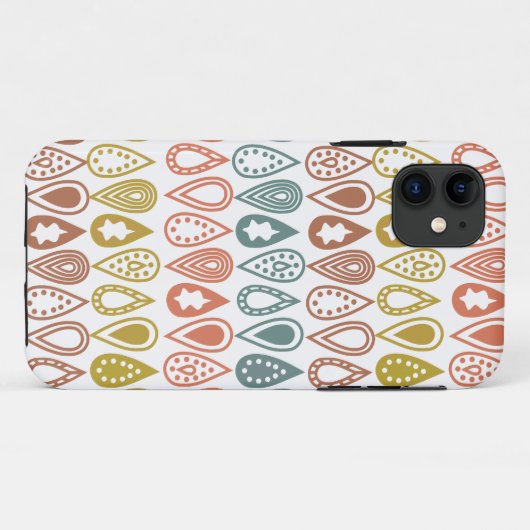 Coques Case-Mate iPhone Lignes Boho (Dos (Horizontal))
