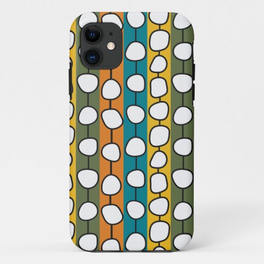 Coques Case-Mate iPhone Lignes colorées MCM (Dos)