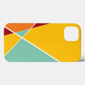 Coques Case-Mate iPhone Lignes croisées géométriques modernes cas tropical (Verso (horizontal))