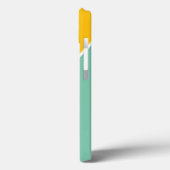 Coques Case-Mate iPhone Lignes croisées géométriques modernes cas tropical (Verso / Gauche)