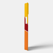 Coques Case-Mate iPhone Lignes croisées géométriques modernes cas tropical (Verso / Droite)