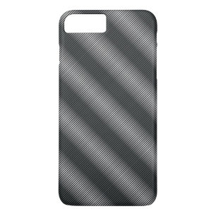 Coques Pour iPhone Lignes de gradation noir et blanc ultra-minces