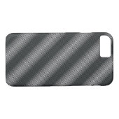 Coques Case-Mate iPhone Lignes de gris noir et blanc ultra minces (Dos (Horizontal))