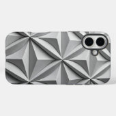 Coques Case-Mate iPhone Lignes d'intersection pliées d'origami Abstrait (Verso (horizontal))