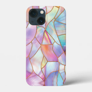 Case-Mate iPhone Case Lignes d'or en verre peint Pastel