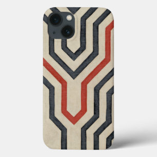 Case-Mate iPhone Case Lignes graphiques orange et bleu