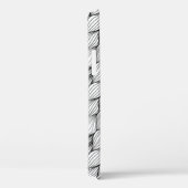 Coques Case-Mate iPhone Lignes noires Abstraites (Verso / Droite)