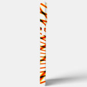 Coques Case-Mate iPhone Lignes orange croisées torsadées formant cercle pe (Verso / Droite)