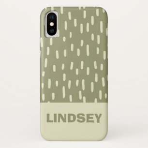 Case-Mate iPhone Case Lignes organiques Main lunaire dessinée personnali