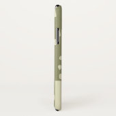 Coques Case-Mate iPhone Lignes organiques Main lunaire dessinée personnali (Dos/Droite)