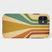 Coques Case-Mate iPhone Lignes rétro (Dos (Horizontal))