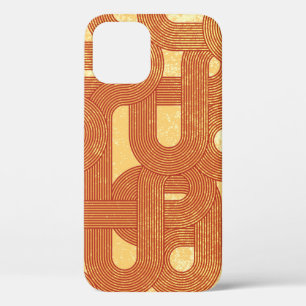 Case-Mate iPhone Case Lignes rétro. grunge dessinée à la main Abstraite