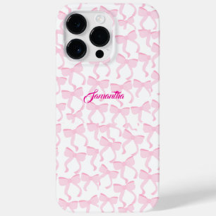 Coque Pour Pour iPhone 14 Pro Max Lignes roses chics