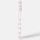 Coques Case-Mate iPhone Lignes roses chics (Verso / Droite)