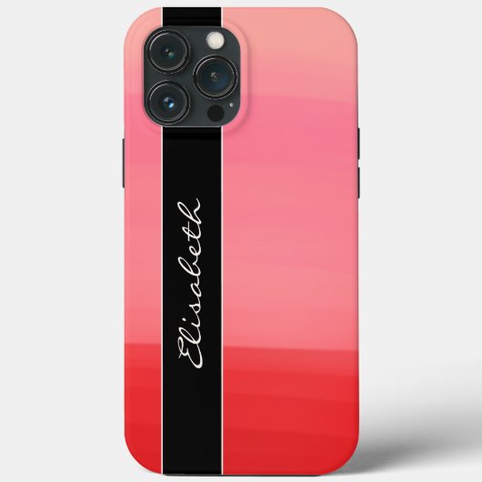 Coques Case-Mate iPhone Lignes rouges (Verso)