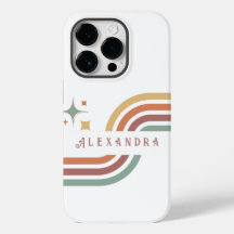 Lignes Super rétro 70's 80s Jaune Orange Vert