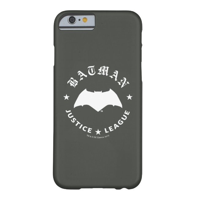 Coques Case-Mate iPhone Ligue de Justice | Batman Retro Bat Emblem (Dos)