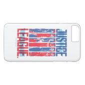 Coques Case-Mate iPhone Ligue de Justice | Blue & Red Group Pop Art (Dos (Horizontal))