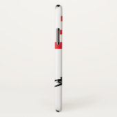 Coques Case-Mate iPhone Ligue de Justice | Cyborg Digital Noir Pop Art (Dos/Droite)