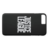 Coques Case-Mate iPhone Ligue de Justice | Logo de la Justice League (Dos (Horizontal))