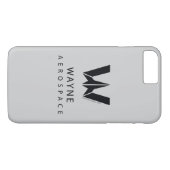Coques Case-Mate iPhone Ligue de Justice | Logo Wayne Aerospace (Dos (Horizontal))