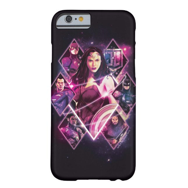 Coques Case-Mate iPhone Ligue de Justice | Panneaux de groupe galactique d (Dos)