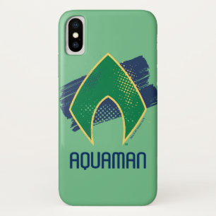 Case-Mate iPhone Case Ligue de Justice   Symbole Aquaman à demi-teintes 