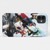 Coques Case-Mate iPhone Ligue de la justice - Groupe 1 (Dos (Horizontal))