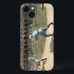 iPhone 13 Case Ligue nationale de baseball 1886<br><div class="desc">Tableau d'un match de baseball de la Ligue nationale de baseball de 1886. On peut sentir pratiquement les cacahuètes,  le pop-corn et la poussière de l'entrée qui émane de cette pièce. Cela ferait un grand ajout à votre maison!</div>