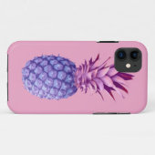 Coques Case-Mate iPhone Lilac et ananas rose (Dos (Horizontal))