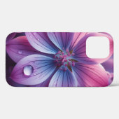 Coques Case-Mate iPhone Lilac Floral violet et rose (Verso (horizontal))