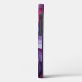 Coques Case-Mate iPhone Lilac Floral violet et rose (Verso / Gauche)