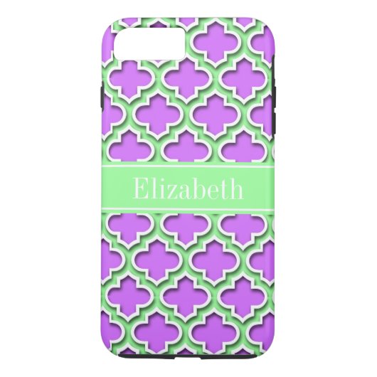 Coques Case-Mate iPhone Lilac, Monnaie Vert Marocain #5DS Nom de la monnai (Dos)