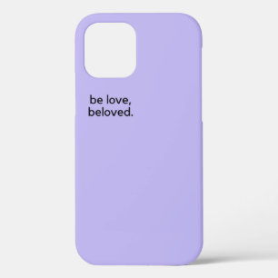 Case-Mate iPhone Case Lilac Purple Apple iPhone 12 Couverture Be Love