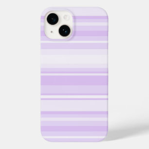 Coque Pour iPhone 14 Lilac rayures