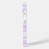 Coques Case-Mate iPhone Lilac rayures (Verso / Gauche)