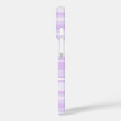 Coques Case-Mate iPhone Lilac rayures (Verso / Gauche)