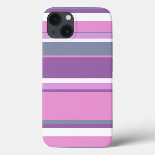 Coques Case-Mate iPhone Lilac rayures Coque-coque iphone Mate (Verso)