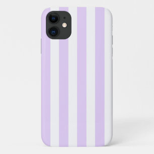 Case-Mate iPhone Case Lilac violet et blanc bonbons rayures
