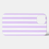 Coques Case-Mate iPhone Lilac violet et blanc bonbons rayures Coque-Mate i (Verso (horizontal))