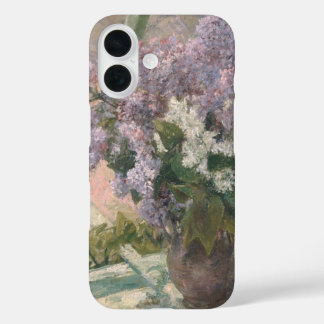 Coques iPhone 16 Lilacs dans la fenêtre par Mary Cassatt Peintre am
