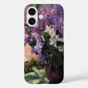 Coques iPhone 16 Lilacs dans une fenêtre Mary Cassatt