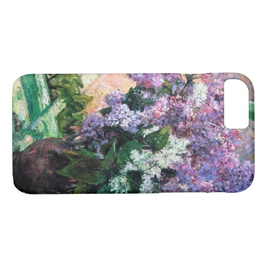 Coques Case-Mate iPhone Lilacs dans une fenêtre, Mary Cassatt (Dos (Horizontal))