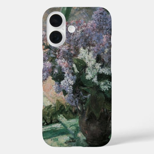 Coques Case-Mate iPhone Lilacs dans une fenêtre par Mary Cassatt, Art Vint (Verso)