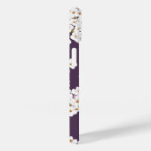 Coques Case-Mate iPhone Lilacs Sur Violet (Verso / Droite)