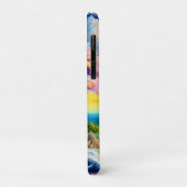 Coques Case-Mate iPhone L'île cachée dans l'océan (Dos/Gauche)