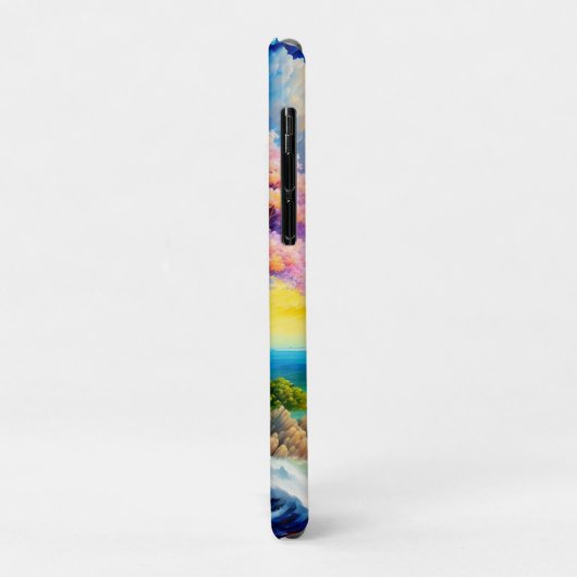 Coques Case-Mate iPhone L'île cachée dans l'océan (Dos/Gauche)